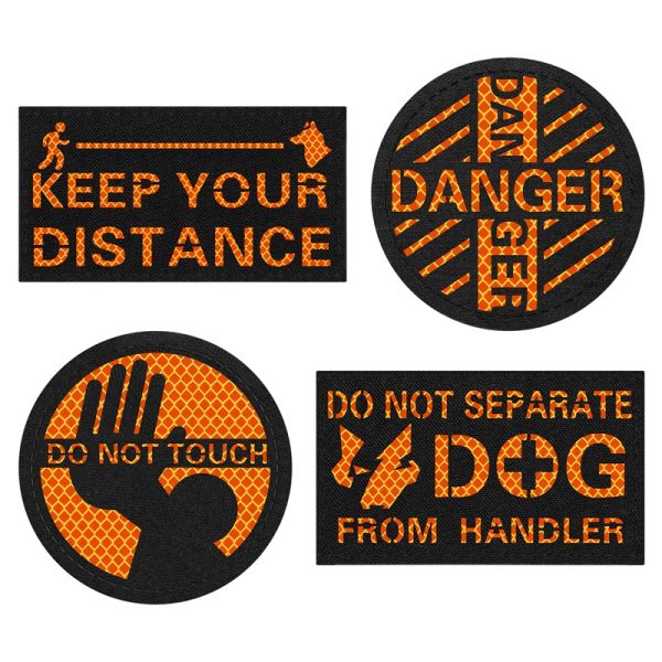 ONETIGRIS - Hi-Vis Dog Patch Set