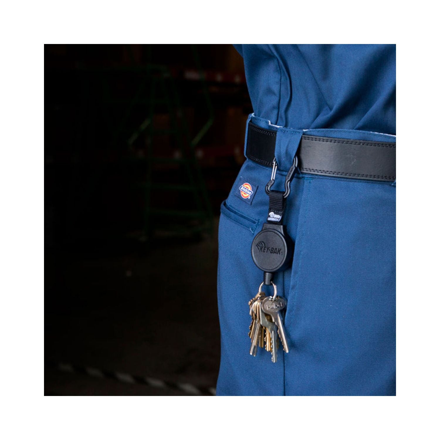 KEY-BAK - MID6 Heavy Duty Retractable Keychain