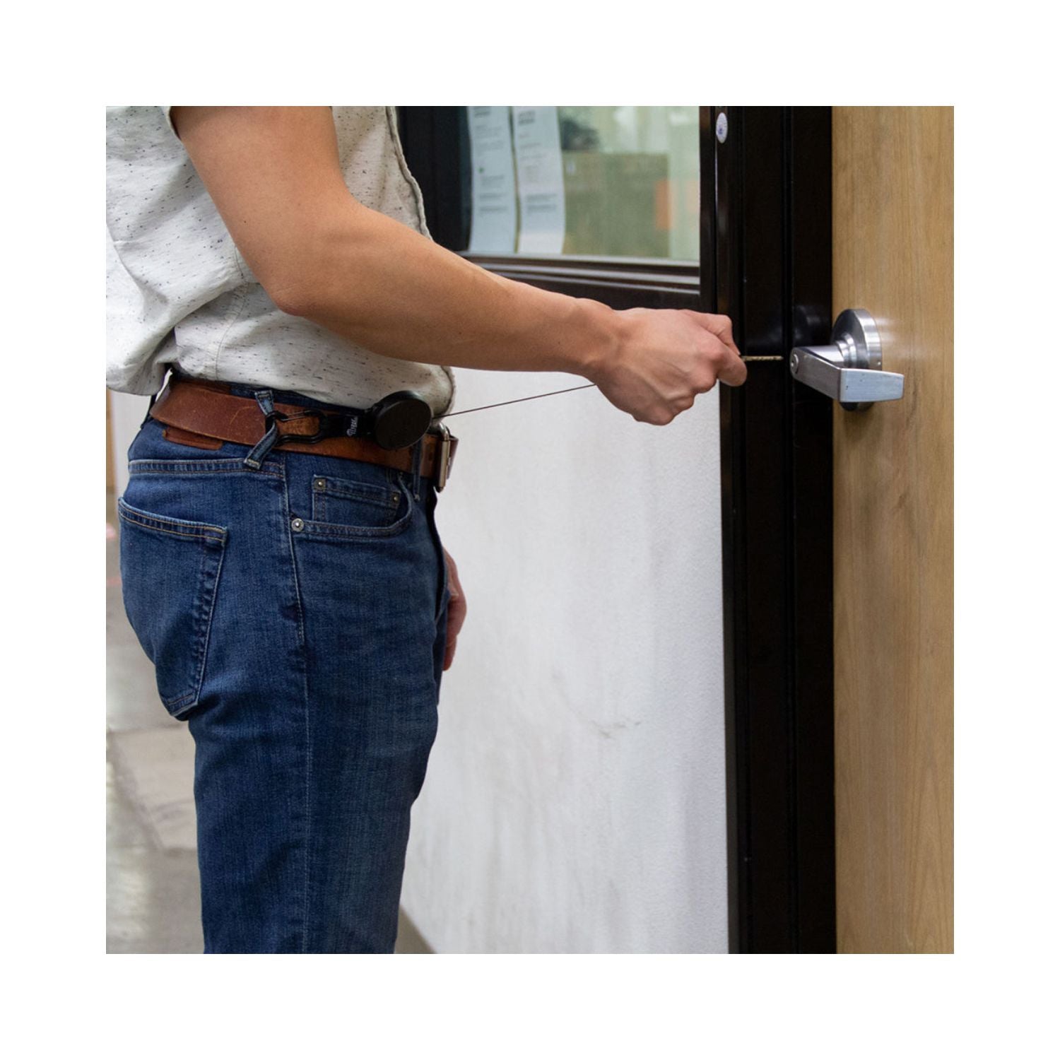 KEY-BAK - SECURIT Retractable Carabiner Key Holder