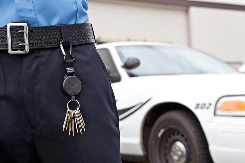 KEY-BAK - SECURIT Retractable Carabiner Key Holder