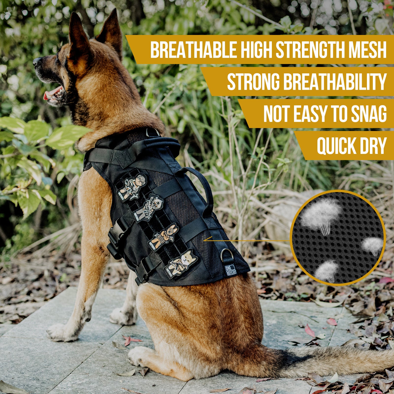 ONETIGRIS - AIRE Mesh Dog Harness