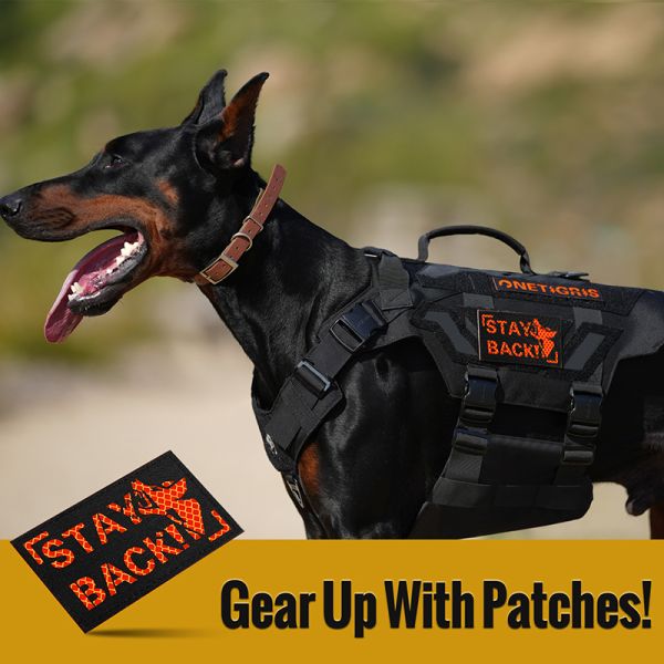 ONETIGRIS - Barking Dobie Hi-Vis Patch