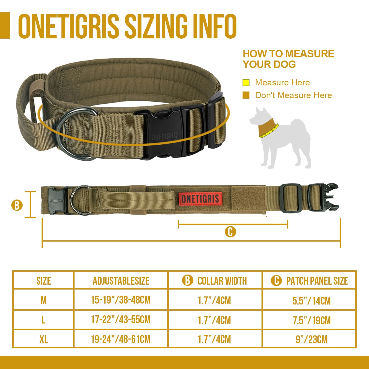 ONETIGRIS - Dog Collar 08