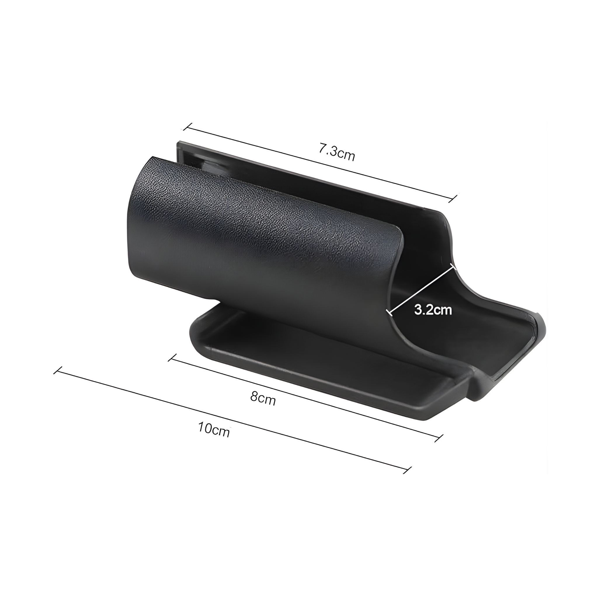 Powertac - Clip-on Flashlight Holster (M5 GEN3 & Torches with 1" Diameter)