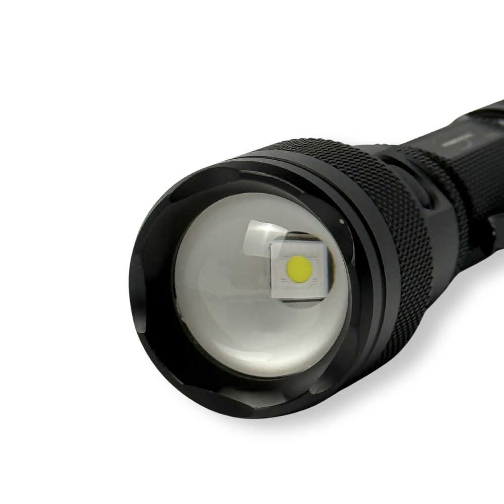 Powertac - FlexBeam GEN2 | 2000 Lumens Adjustable Beam Flashlight