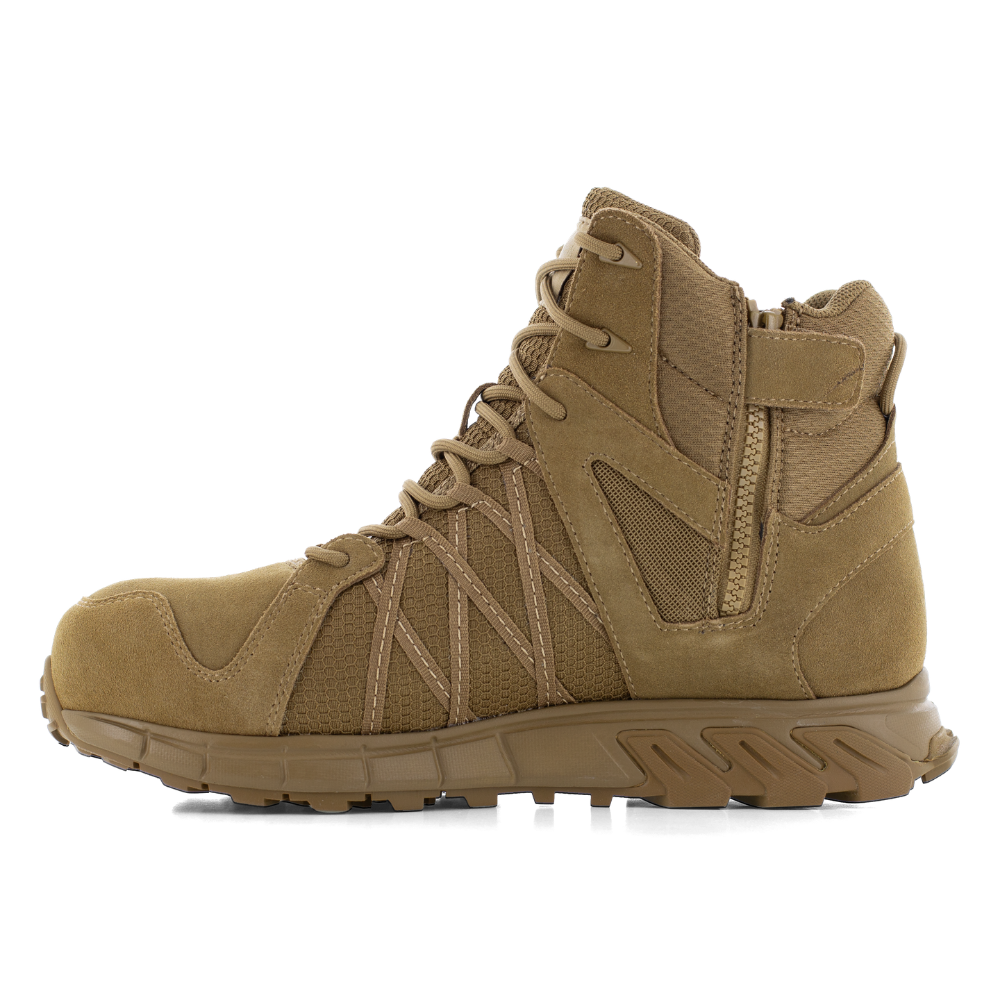 Reebok - Trailgrip Tactical 6" Side-Zip Composite Toe Boot | Coyote