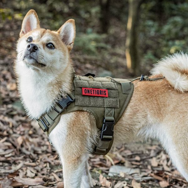 ONTIGRIS - FIRE WATCHER Dog Harness 2.0 with Metal Buckles