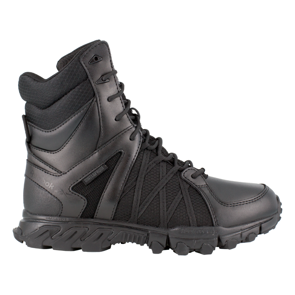 Reebok - Reebok - Trailgrip Tactical 8" Side-Zip Waterproof Boot | Black